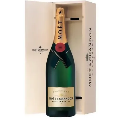 Moet & Chandon Brut Impérial Jeroboam Caja de madera