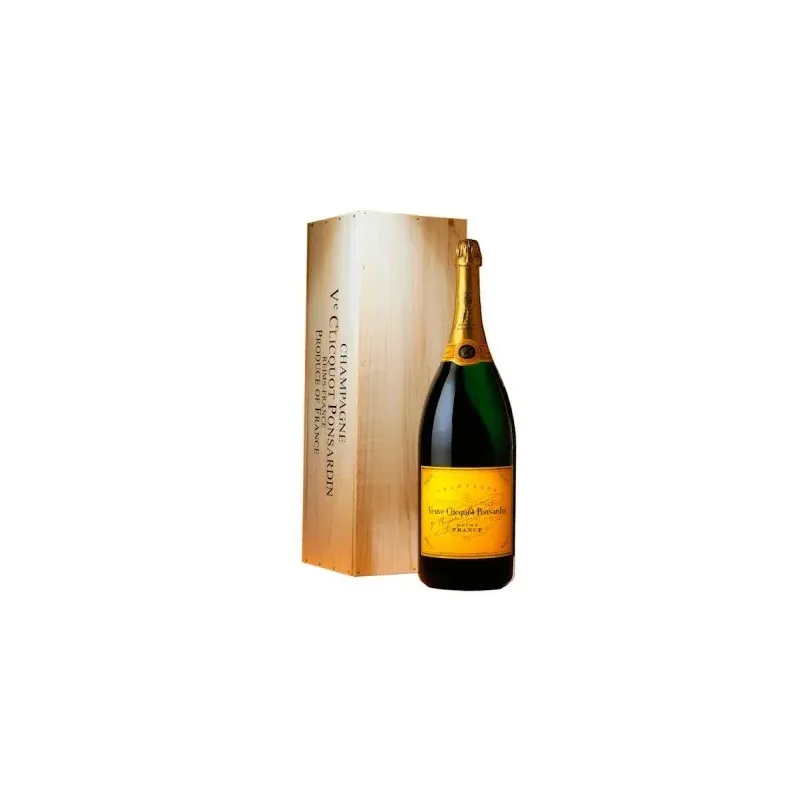 Veuve Clicquot Brut Jeroboam 3l Caja de Madera