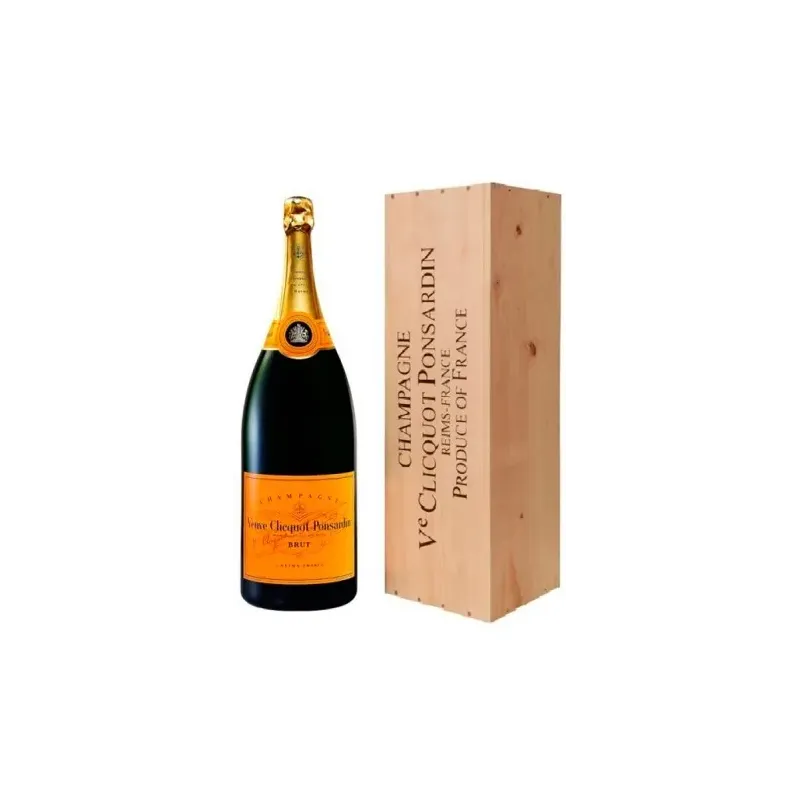 Veuve Clicquot Brut Nabuchodonosor 15L Caja de Madera