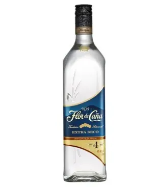 Flor de Caña Extra Dry 4 Años