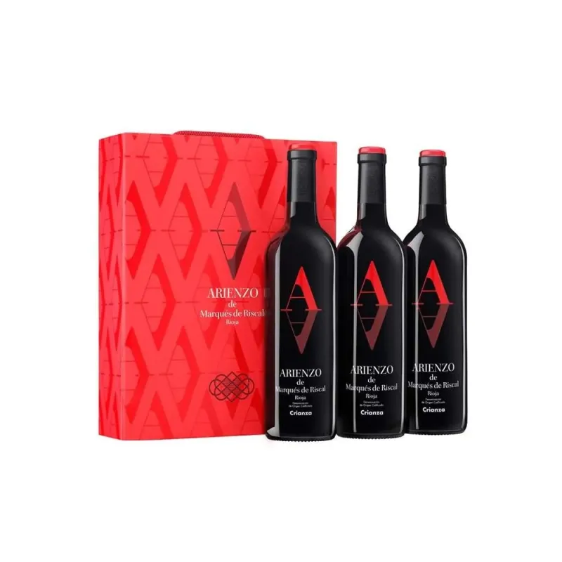 Estuche 3 Botellas Marques de Arienzo Crianza