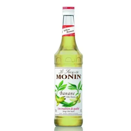 Monin Sirope Platano Amarillo