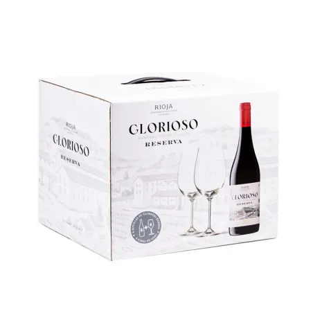 Pack 6 Glorioso Reserva + 6 Copas Regalo