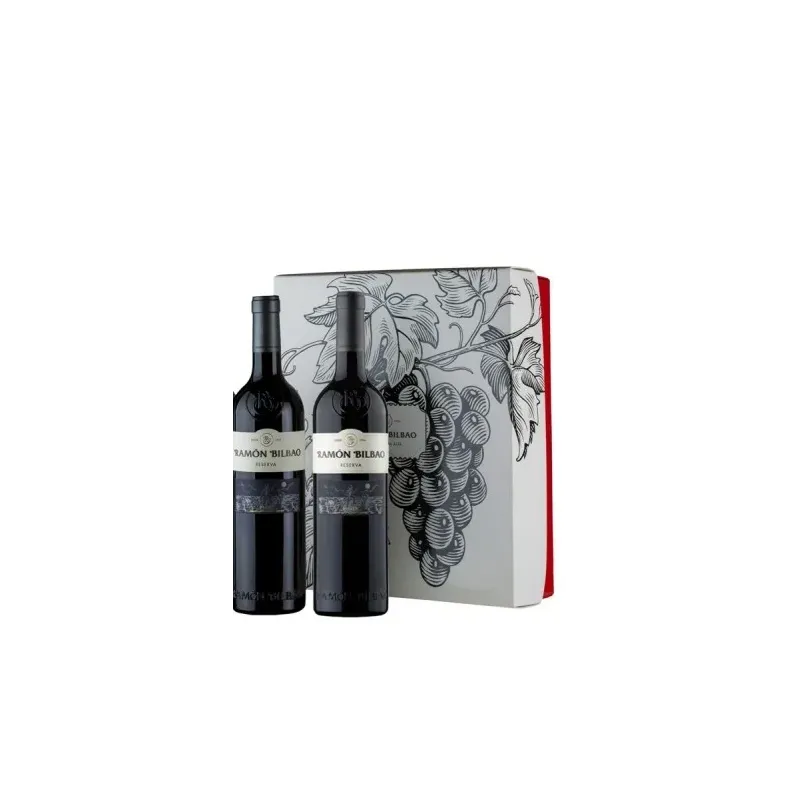 Estuche 2 botellas Ramón Bilbao reserva
