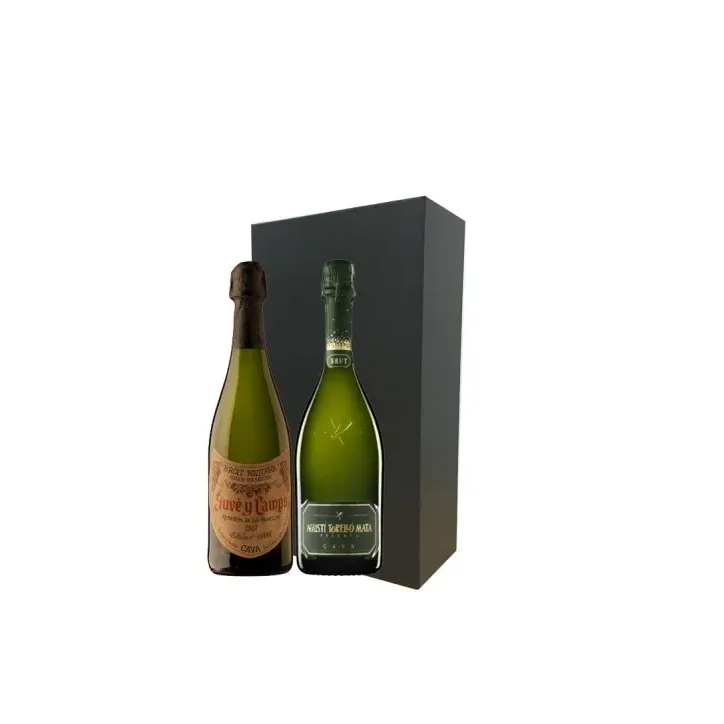 Estuche cava Juve y Camps Reserva de la Familia y Agustí Torelló