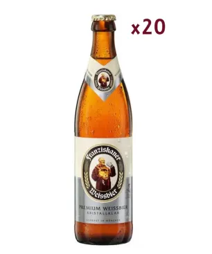 Franziskaner Weissbier Kristall-Klar Caja 20 uds 50cl
