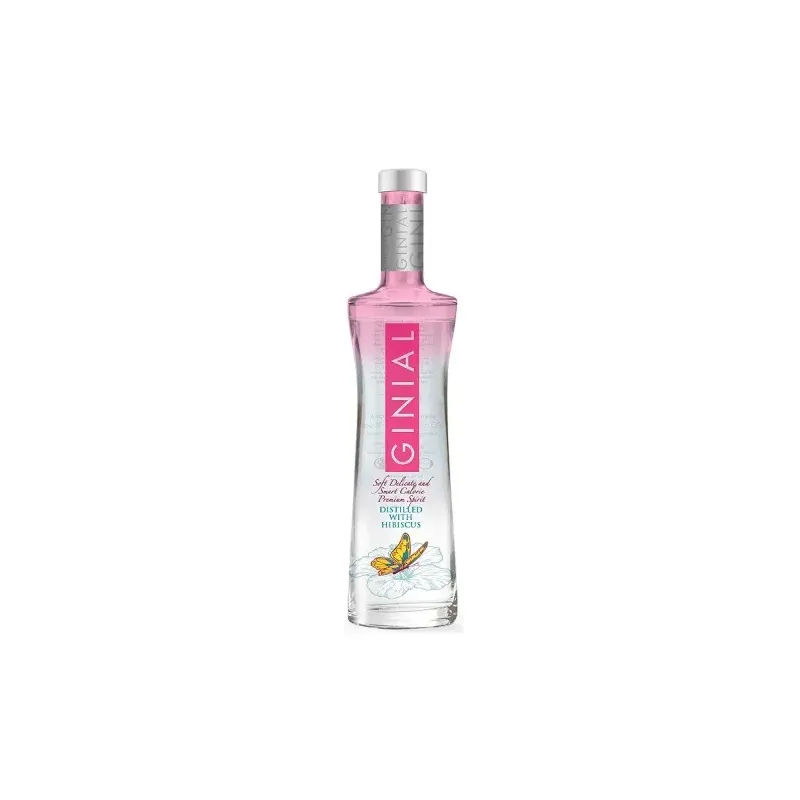 GINIAL ROSE LICOR DE HIBISCUS 70CL