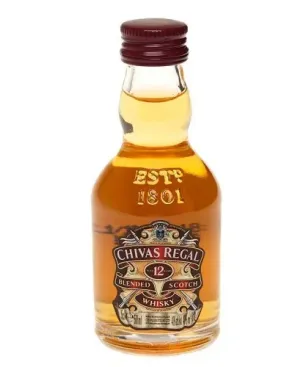 Miniatura Chivas Regal 12 Años Caja 12 Unids