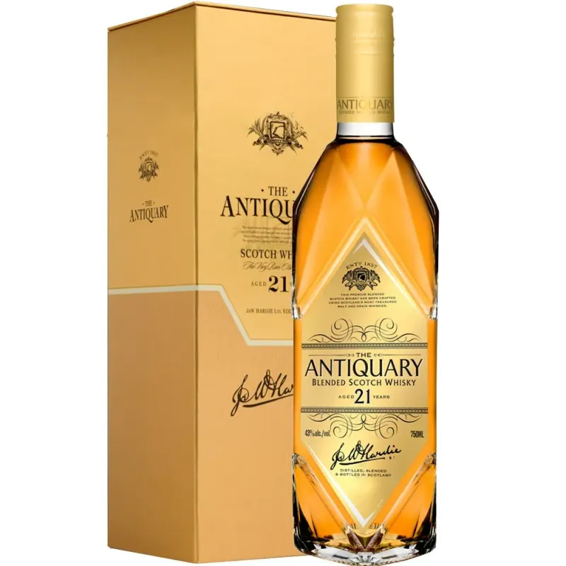 The Antiquary Blended Scotch Whisky 21 Años Estuche de Lujo