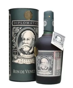 Ron Diplomático 12 años Reserva Exclusiva Estuchado