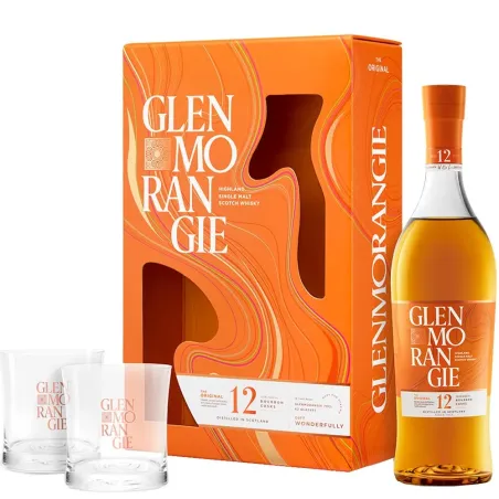 Glenmorangie The Original Estuche + 2 Vasos