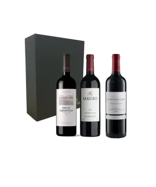 Estuche Pago de Carraovejas & Mauro & Abadia Retuerta Sel. Esp