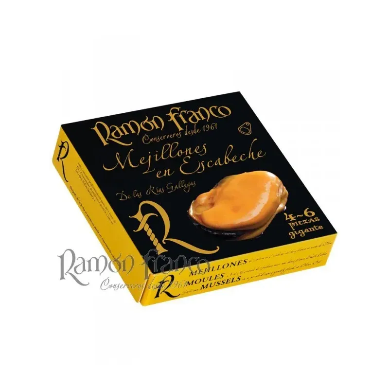 Mejillones En Escabeche Ramón Franco 4/6 und.
