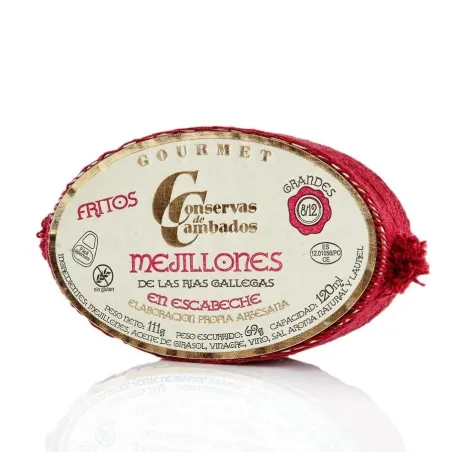 Mejillones Fritos Gourmet Cambados 10/14 und. 120ml.