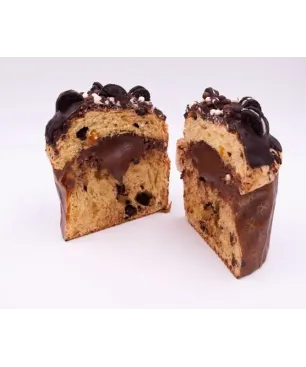 Panettone Cubierto y Relleno De Chocolate Juanfran Asencio 780gr.