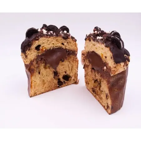 Panettone Cubierto y Relleno De Chocolate Juanfran Asencio 520 gr.