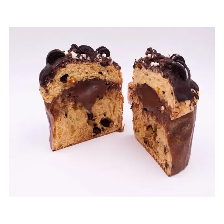Panettone Cubierto y Relleno De Chocolate Juanfran Asencio 520 gr.