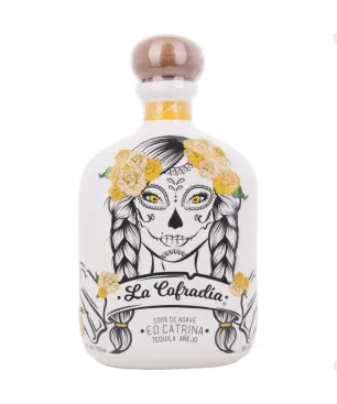 Tequila La Cofradia Catrina Añejo 70cl.