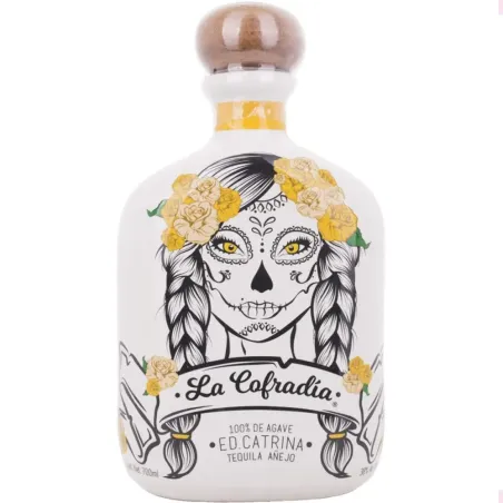 Tequila La Cofradia Catrina Añejo 70cl.