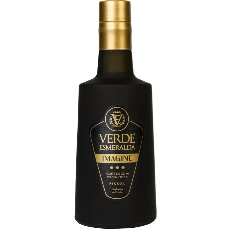 Aceite Verde Esmeralda Imagine Picual 500ml.