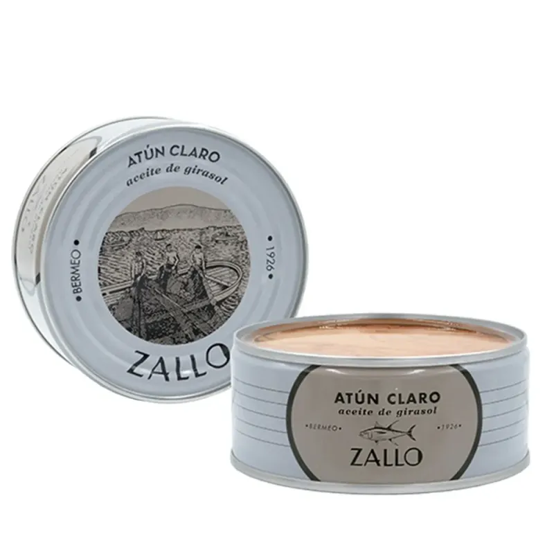 Zallo Atún Claro en Aceite De Girasol 266gr.
