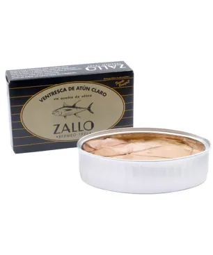 Ventrescas De Atún Claro Zallo En Aceite De Oliva 112gr.