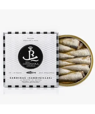 Sardinillas En Aceite De Oliva 14/18 Real Conservera Española 115gr.