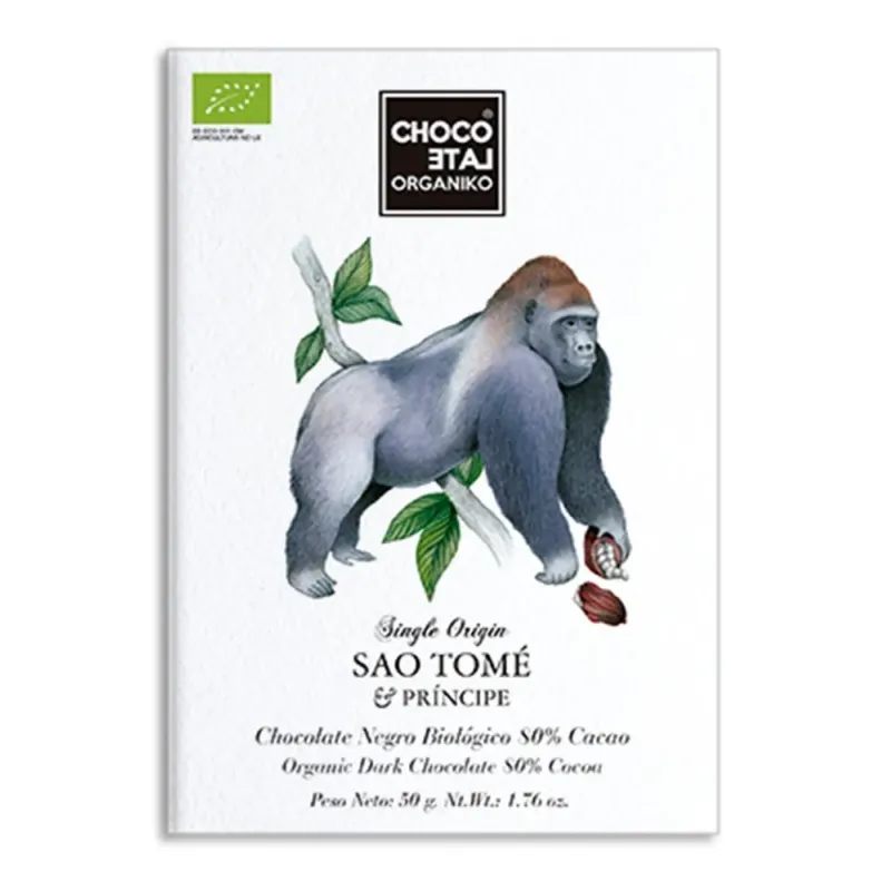Choco Late Organiko Sao Tomé 80% .