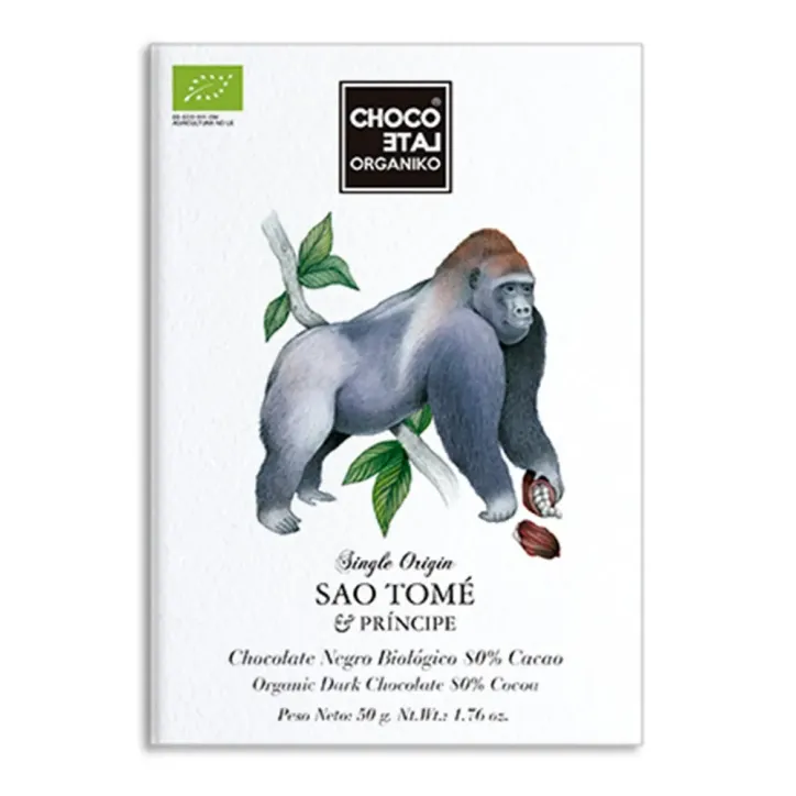 Choco Late Organiko Sao Tomé 80% .