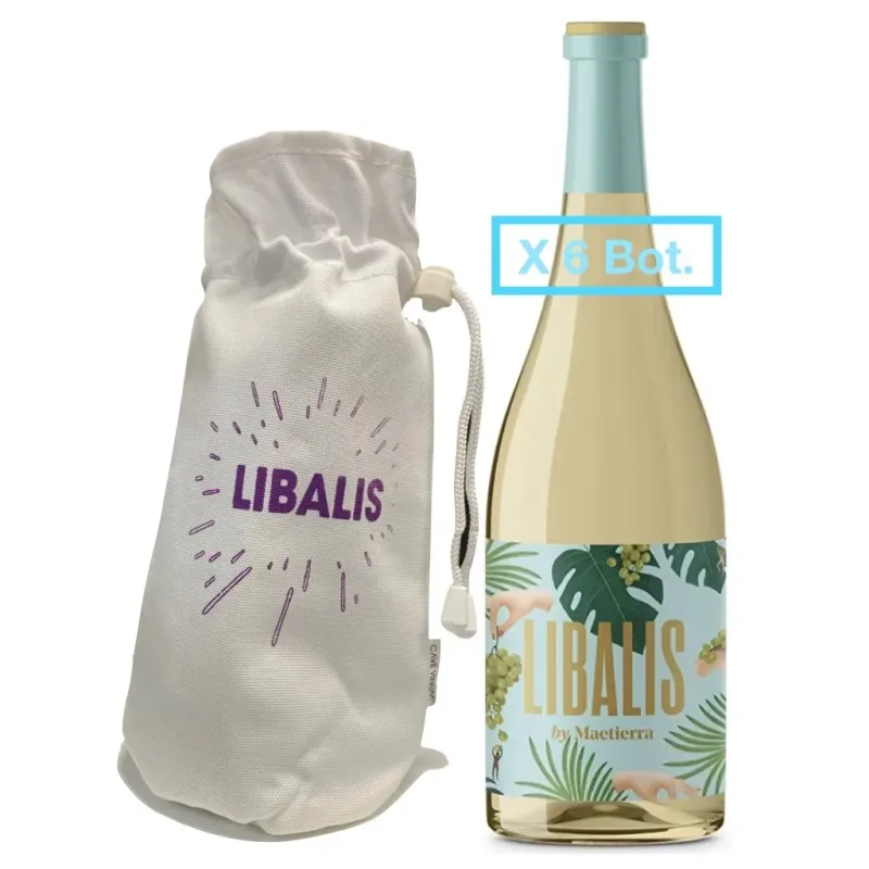 Pack 6 Botellas Libalis + Funda Termica