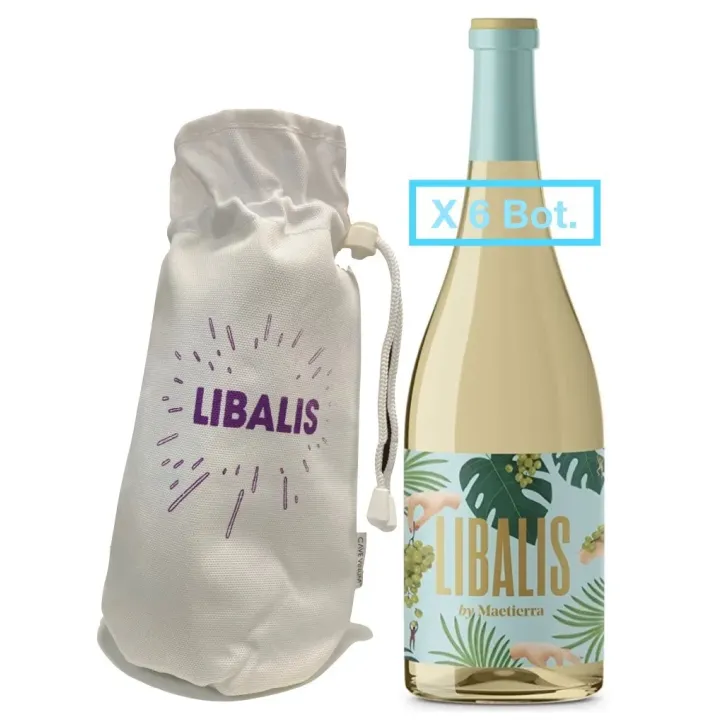 Pack 6 Botellas Libalis + Funda Termica