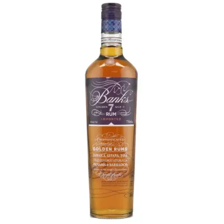 RON BANKS 7 AÑOS 70CL.