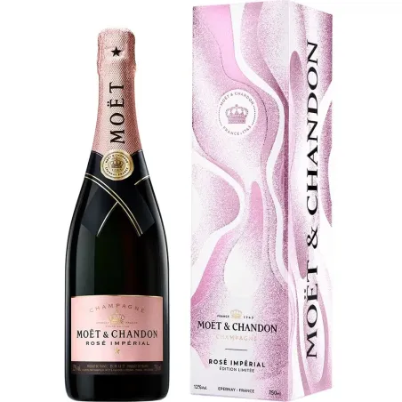 Moet & Chandon Brut Imperial Rosé Estuche Festive 2023