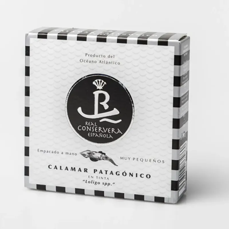Calamar Patagonico En Aceite De Oliva Real Conservera Española