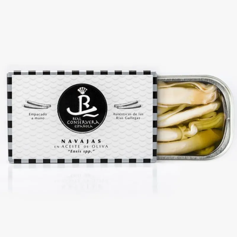 Navajas al Natural Real Conservera Española 7/10 120gr.