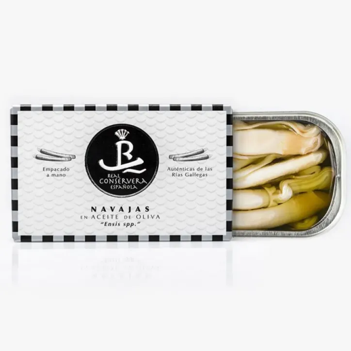 Navajas al Natural Real Conservera Española 7/10 120gr.