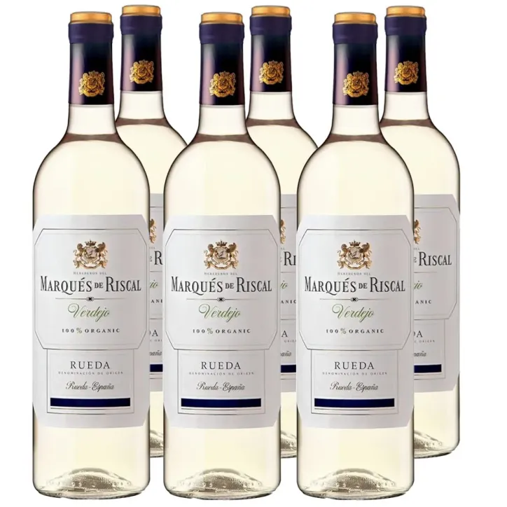 Caja 6 botellas Marqués Riscal Verdejo Organic 2023