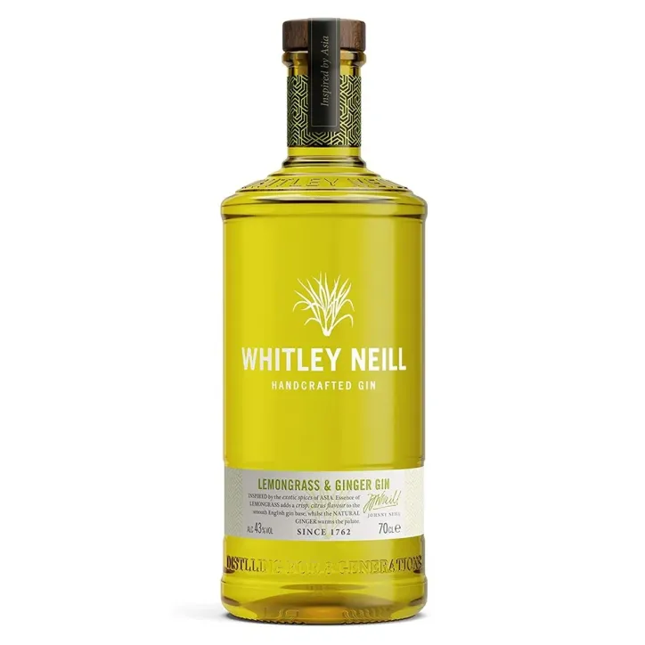 Whitley Neill Lemongrass & Ginger Gin 70cl.