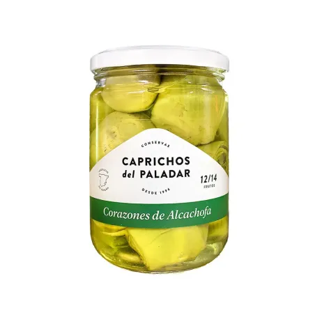 Caprichos del Paladar Mini Alcachofas Premium 12/14 220gr.