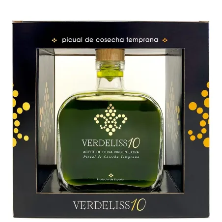 Aceite Verdeliss Picual Gold Estuche Luxe Black 500ml.