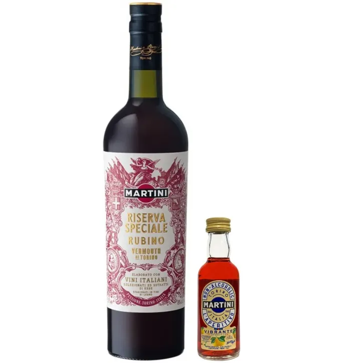 Martini Riserva Rubino + Miniatura Martini