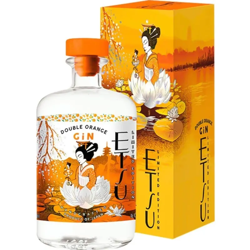 Etsu Japanese Gin Double Orange 70 Cl. + Estuche