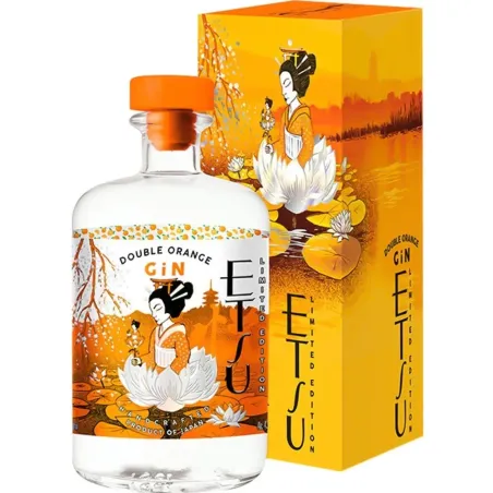 Etsu Japanese Gin Double Orange 70 Cl. + Estuche