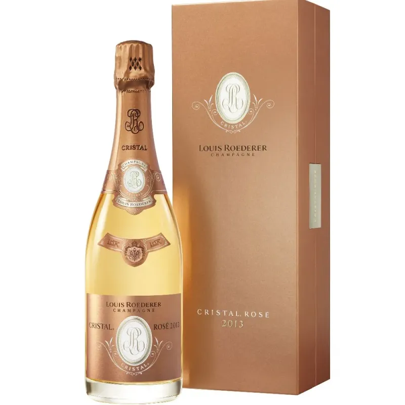 Louis Roederer Brut Cristal Rosé 2013 Estuchado
