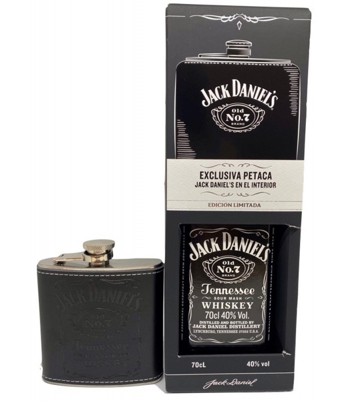 Jack Daniels No.7 + Petaca Exclusiva.
