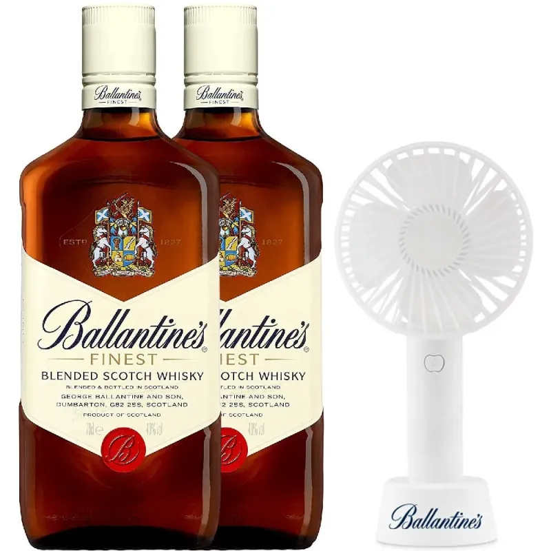 2 Ballantine's + Ventilador de Regalo