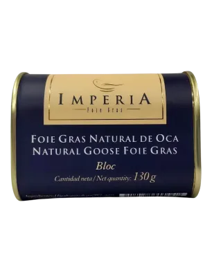 Imperia Bloc Foie de Oca Natural 130gr.