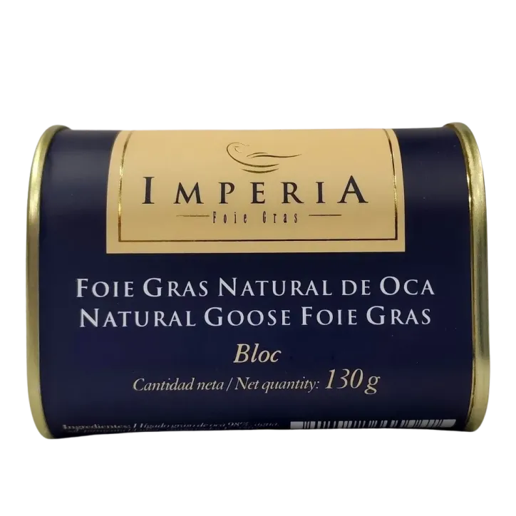 Imperia Bloc Foie de Oca Natural 130gr.