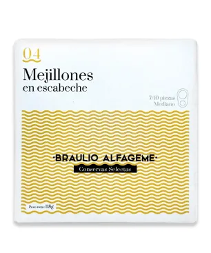 Braulio Alfageme Mejillones en escabeche 7/10