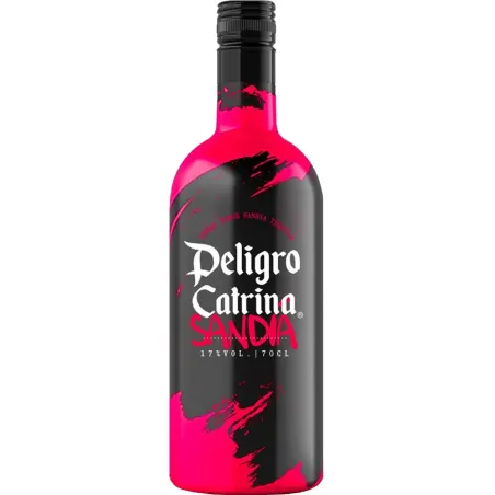 Licor Crema Tequila Peligro Catrina Sandía 70Cl.